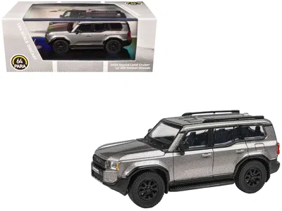 Paragon 2024 Toyota Land Cruiser 250 Prado Meteor Shower Silver Metallic 1/64 Diecast Model Car By  M In Silver