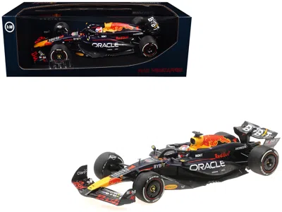 Minichamps Red Bull Racing Rb20 #1 Max Verstappen "oracle" Winner F1 Formula One "bahrain Gp" (2024) With Drive In Black