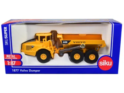Siku Volvo A40d Dump Truck Yellow 1/87 (ho) Diecast Model By  In Yellow