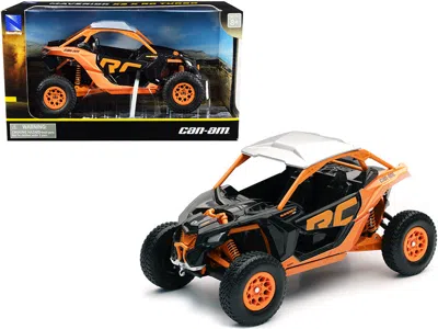 New Ray Can-am Maverick X3 Xrc Turbo Atv Orange And Black 1/18 Diecast Model By  In Multi