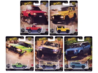 Hotwheels Hw Off Road 5 Piece Set "car Culture" 2024 Series H Diecast Model Cars By Hot Wheels In Multi