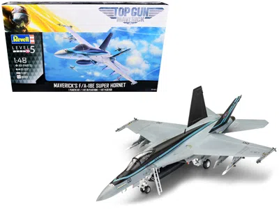 Revell Level 5 Model Kit Maverick's F/a-18e Super Hornet Jet "top: Maverick" (2022) Movie 1/48 Scale Model  In Multi