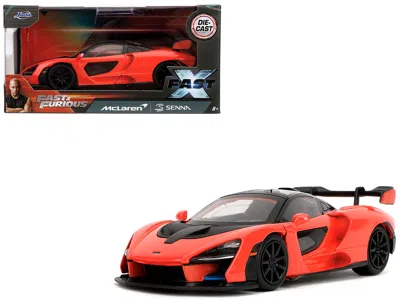 Jada Mclaren Senna Red And Black "fast X" (2023) Movie "fast & Furious" Series 1/32 Diecast Model Car By  In Red
