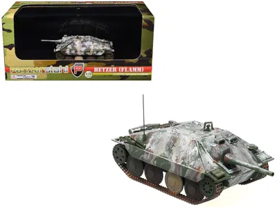 Panzerstahl Hetzer (flamm) Tank Destroyer "17th Ss Panzergrenadier Division Operation Nordwind" German Army 1/72 In Green