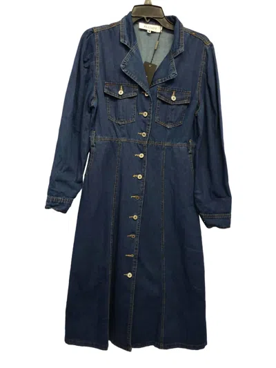 Elliatt Maquare Denim Dress In Blue In Blue