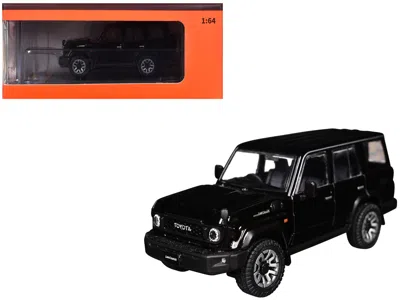 Gcd Toyota Land Cruiser (j76) Rhd (right Hand Drive) Black 1/64 Diecast Model Car By  In Black