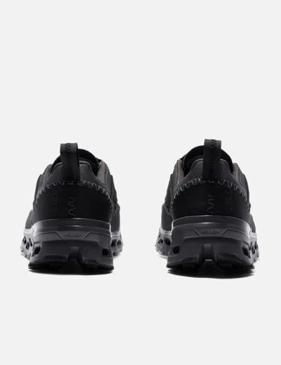 On Cloudaway 2 Rubber-trimmed Coated Recycled-shell And Mesh Sneakers In Black