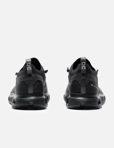 On Breathable Black Sneakers With Aesthetic In Black