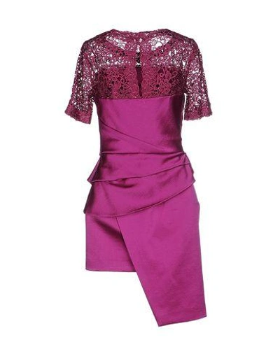 Shop Blumarine Short Dress In Purple