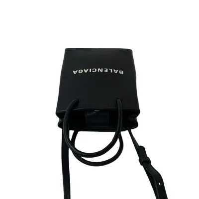 Pre-owned Balenciaga Black Leather Handbag Shoulder Bag ()