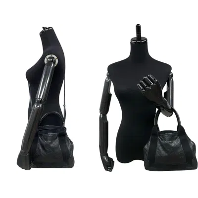 Pre-owned Balenciaga Black Leather Handbag Shoulder Bag ()
