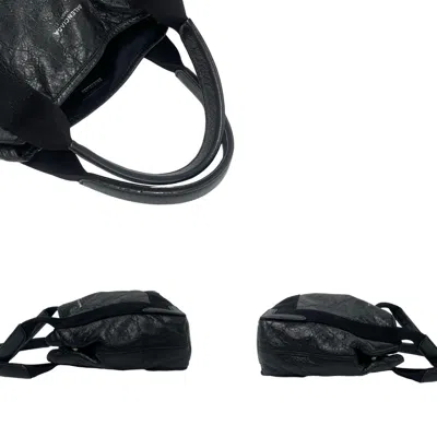 Pre-owned Balenciaga Black Leather Handbag Shoulder Bag ()