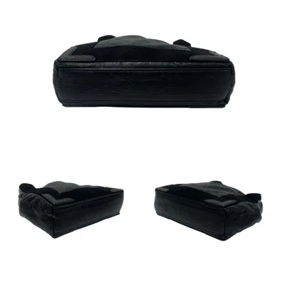 Pre-owned Balenciaga Black Leather Handbag Shoulder Bag ()