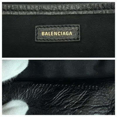Pre-owned Balenciaga Black Multi-color Leather Clutch Bag ()