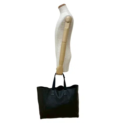 Pre-owned Bottega Veneta Black Leather Handbag Tote Bag ()