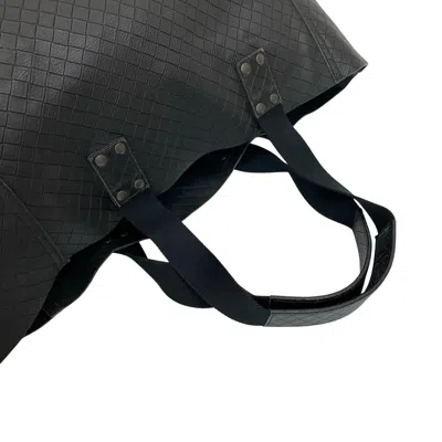 Pre-owned Bottega Veneta Black Leather Handbag Tote Bag ()