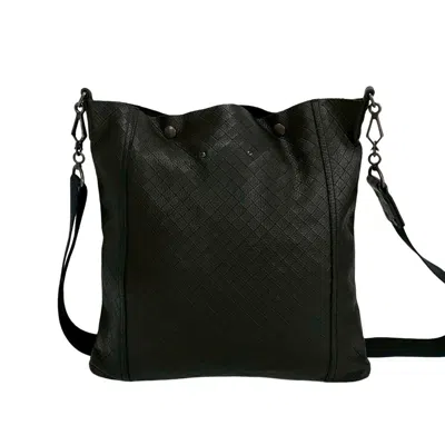 Pre-owned Bottega Veneta Black Leather Pochette Shoulder Bag ()