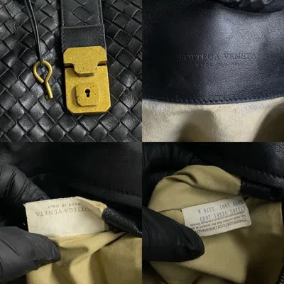 Pre-owned Bottega Veneta Black Leather Tote Bag ()