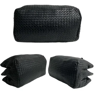 Pre-owned Bottega Veneta Black Leather Tote Bag ()