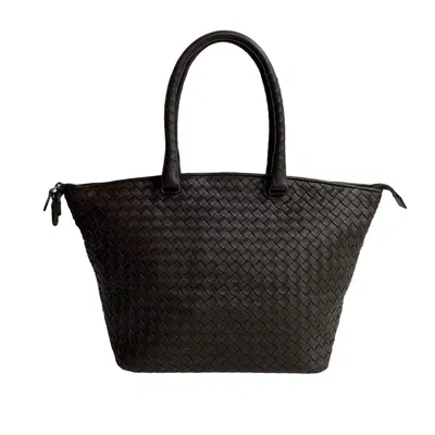 Pre-owned Bottega Veneta Brown Leather Handbag Tote Bag ()
