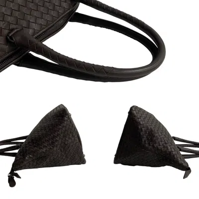 Pre-owned Bottega Veneta Brown Leather Handbag Tote Bag ()
