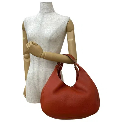 Pre-owned Bottega Veneta Orange Leather Handbag Tote Bag ()