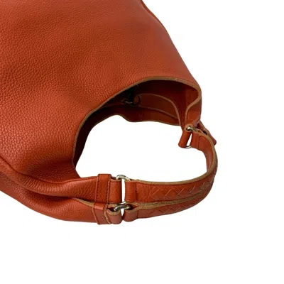 Pre-owned Bottega Veneta Orange Leather Handbag Tote Bag ()