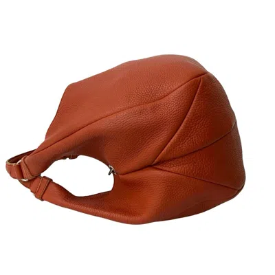 Pre-owned Bottega Veneta Orange Leather Handbag Tote Bag ()