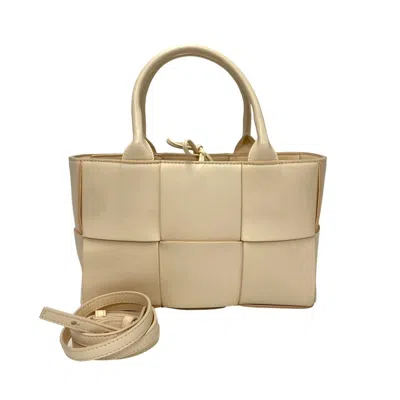 Pre-owned Bottega Veneta Pink Salmon Pink Leather Handbag Shoulder Bag ()