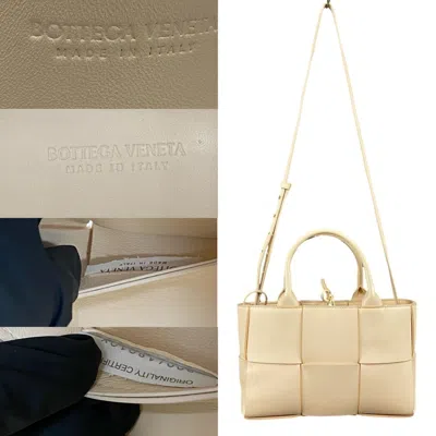 Pre-owned Bottega Veneta Pink Salmon Pink Leather Handbag Shoulder Bag ()