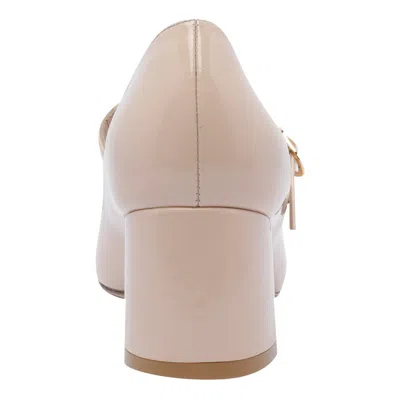 Stuart Weitzman With Heel In Neutral