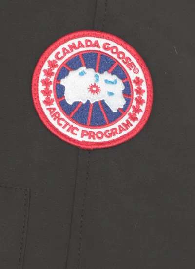 Canada Goose Chilliwack Padded Down Bomber Jacket In Black