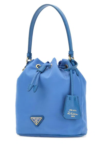 Prada Shoulder Bags In Blue