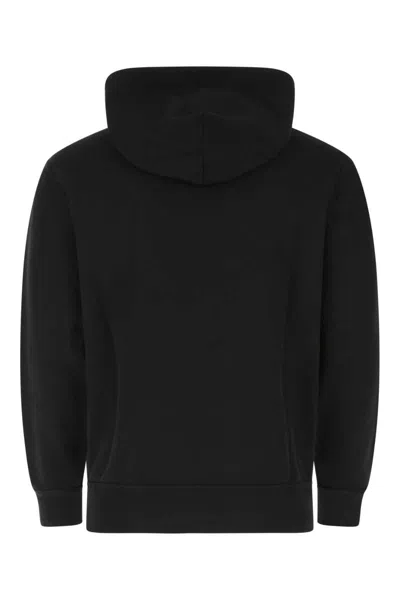Polo Ralph Lauren Black Cotton-blend Sweatshirt In Black