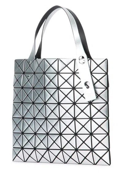 Bao Bao Issey Miyake Lucent Metallic Tote Bag In Silver