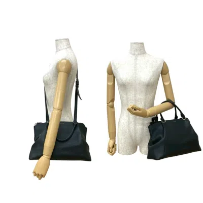 Pre-owned Cartier Black Leather Handbag Shoulder Bag Tote Bag ()