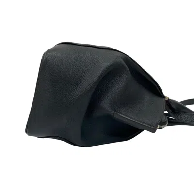 Pre-owned Cartier Black Leather Handbag Shoulder Bag Tote Bag ()