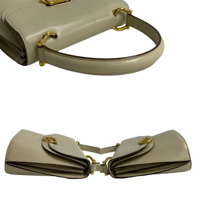 Pre-owned Celine Beige Leather Handbag Tote Bag ()