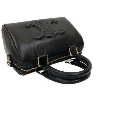 Pre-owned Celine Black Leather Handbag Shoulder Bag ()