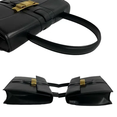 Pre-owned Celine Black Leather Handbag Tote Bag ()