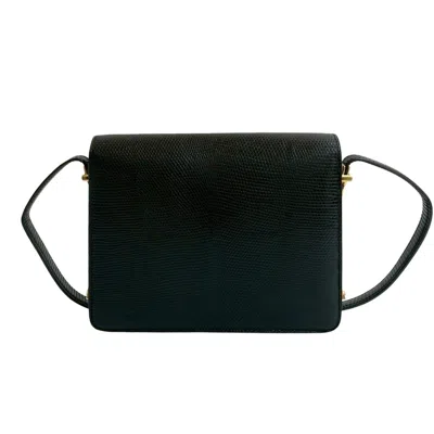 Pre-owned Celine Black Leather Handbag Shoulder Bag ()