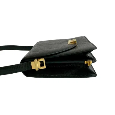 Pre-owned Celine Black Leather Handbag Shoulder Bag ()