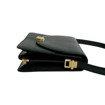 Pre-owned Celine Black Leather Handbag Shoulder Bag ()