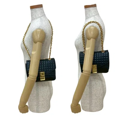 Pre-owned Celine Black Leather Shoulder Bag ()