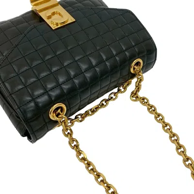 Pre-owned Celine Black Leather Shoulder Bag ()