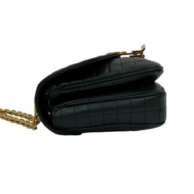 Pre-owned Celine Black Leather Shoulder Bag ()