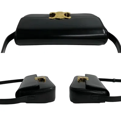 Pre-owned Celine Black Leather Shoulder Bag ()
