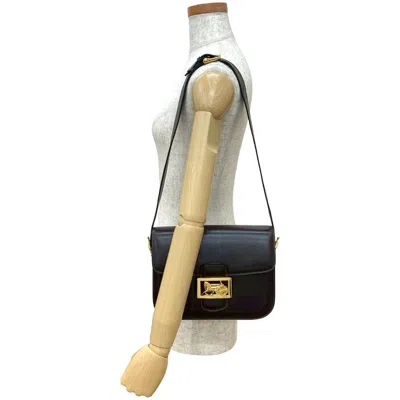Pre-owned Celine Brown Leather Pochette Shoulder Bag ()