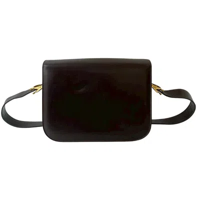 Pre-owned Celine Brown Leather Pochette Shoulder Bag ()