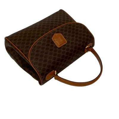 Pre-owned Celine Brown Leather Pvc Handbag Tote Bag ()